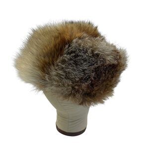 Elegant Brown Fur Women's Hat